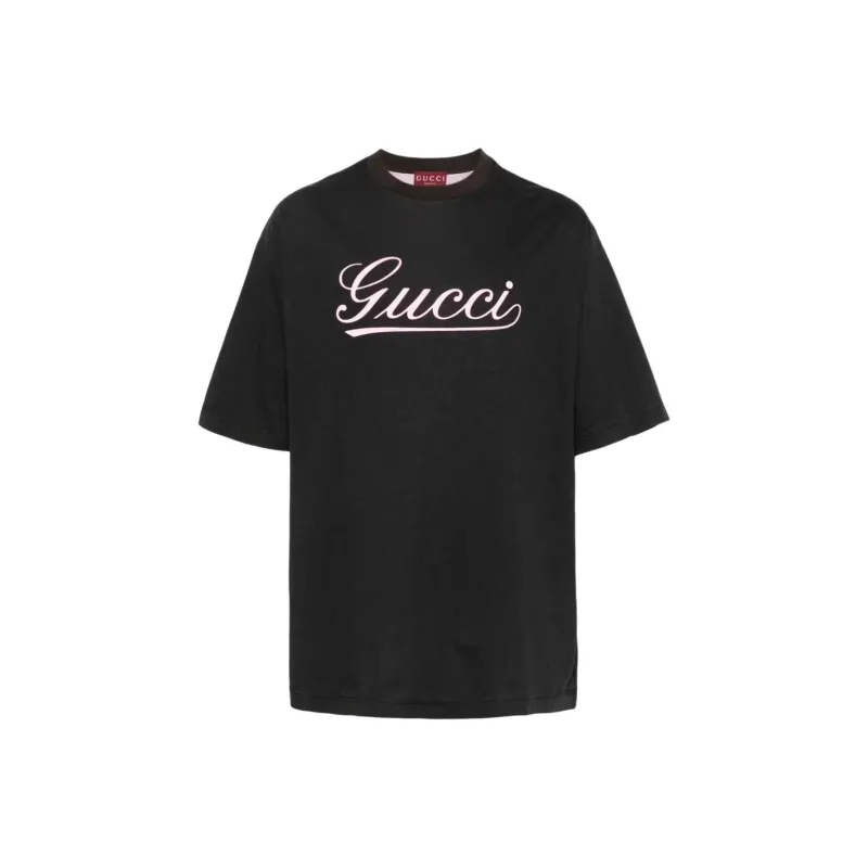 GUCCI Script Logo T Shirt-0