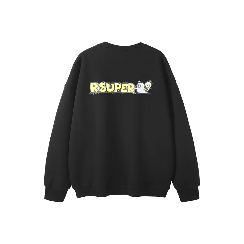 R.super X Monster Letter Co branded Series Sweatshirts Unisex-0