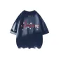 Navy Blue-Red