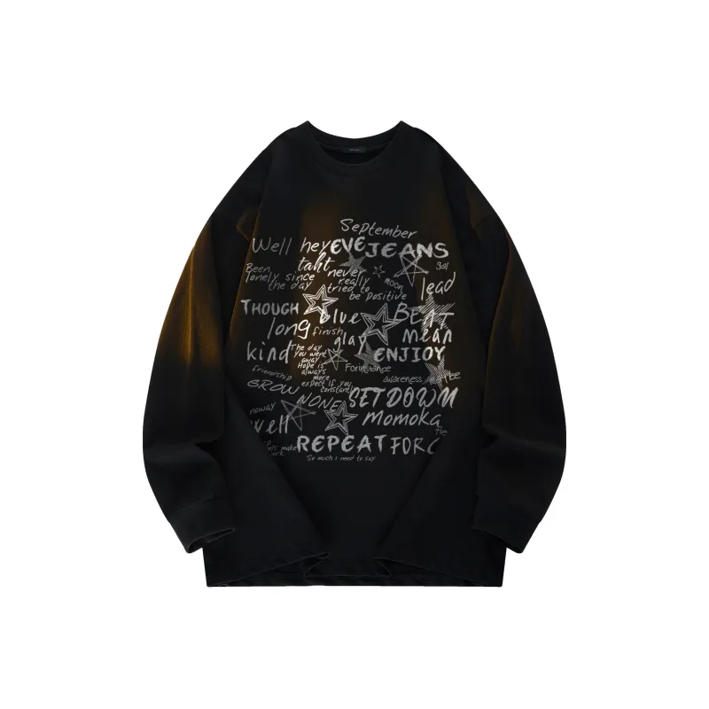 Yiwen Long Sleeved T Shirts Unisex-0