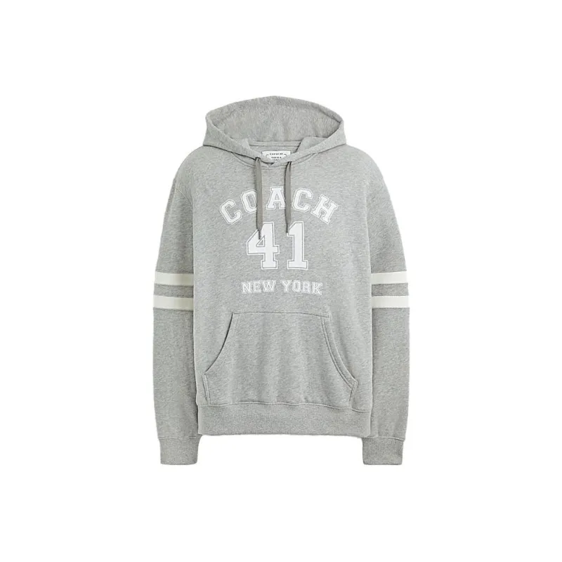 COACH Sweatshirts Men Gray-0