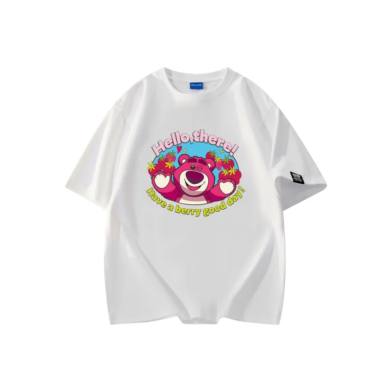 Disney Cartoon Cute Strawberry Collection Toy Story Collection T Shirt Unisex-0