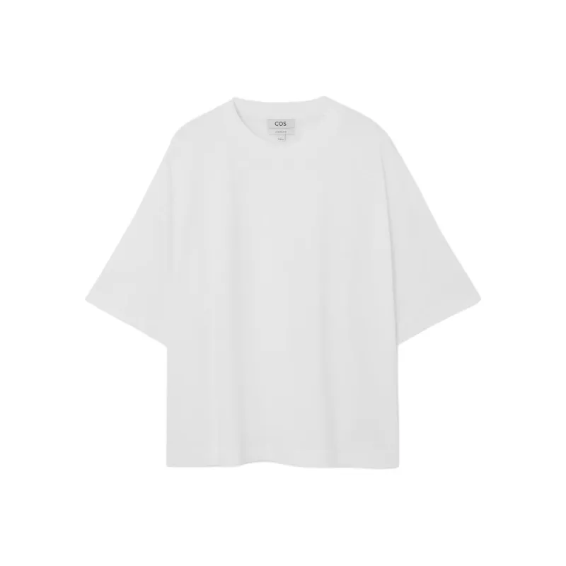 COS T Shirts Men White-0