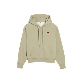 AMIPARIS Ami de Coeur motif Zipped Hoodie