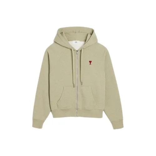 AMIPARIS Ami-de-Coeur-motif Zipped Hoodie