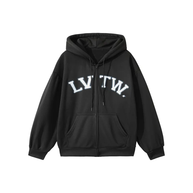 LIVINGTOWN Sweatshirt Jacket Unisex-0