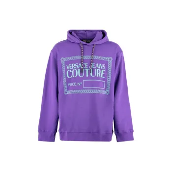 VERSACE JEANS COUTURE Sweatshirts Men Purple