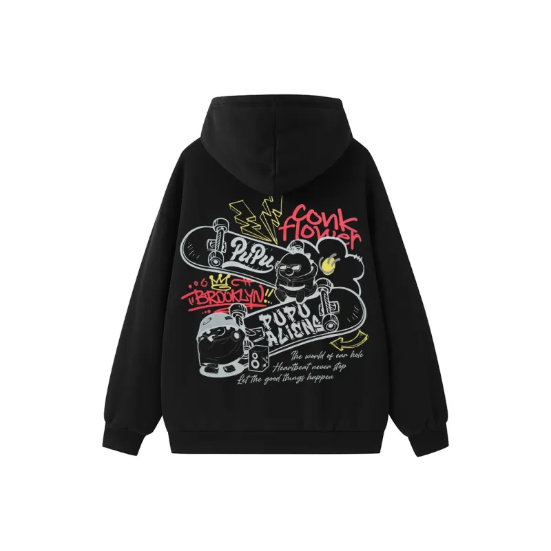 PUPU ALIENS Sweatshirts Unisex-0
