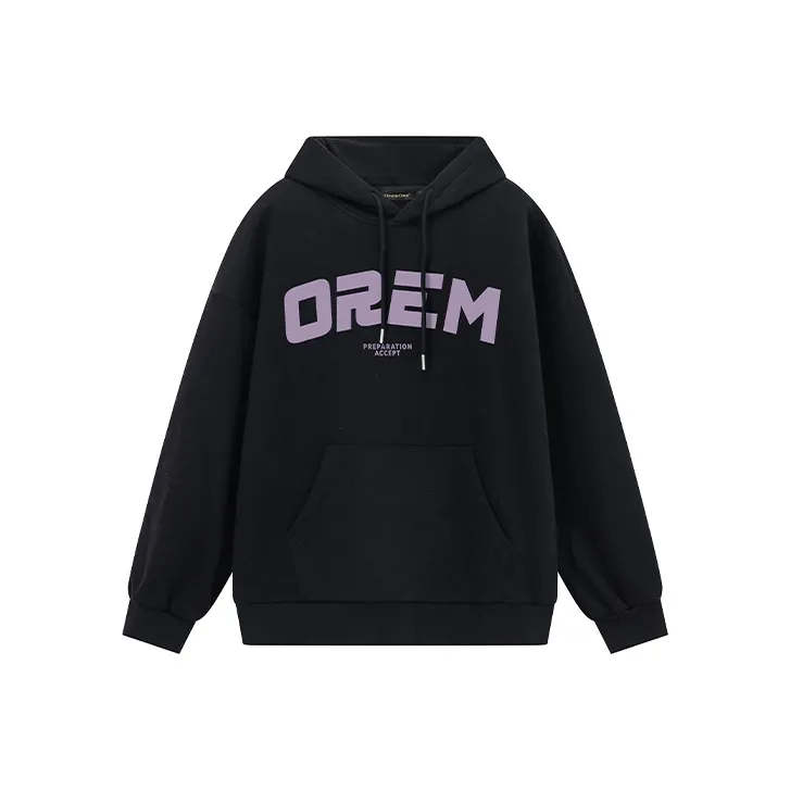 OREM ONE Hooded Loose Fit Regular Sweatshirt Unisex-0