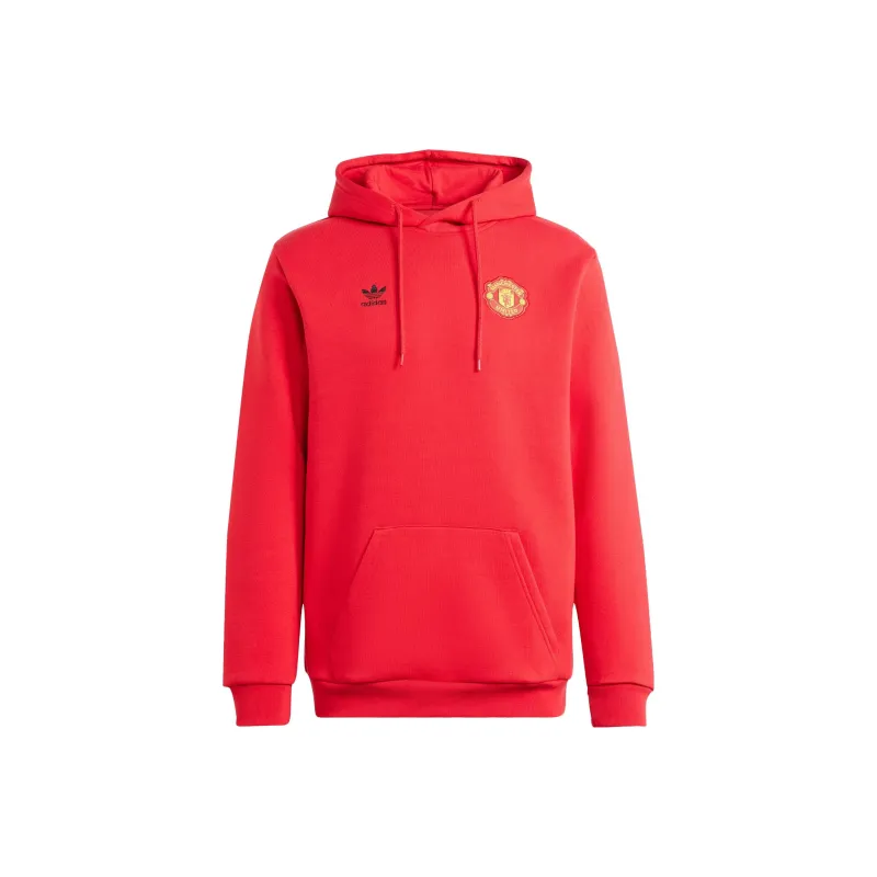 Adidas Manchester United Sweatshirts Men Bright Red-0