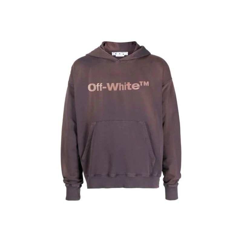 OFF WHITE Sweatshirts Men Chestnut-0