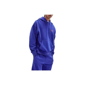 GUESS Originals Hoodie Sweatshirt Men's Dark Blue