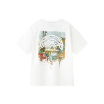 SPRAYGROUND Crew Neck Short Sleeved T Shirts Unisex