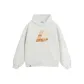 White Heather Gray Hooded