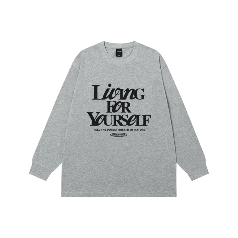 JUNGLE TIGER Long Sleeved T Shirt Unisex-8
