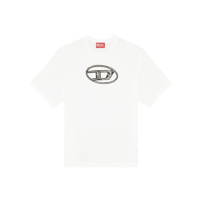 DIESEL T Boxt Q22 Faded T Shirt-0