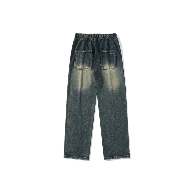 Jeep Fashion Sports Collection Jeans Unisex-1