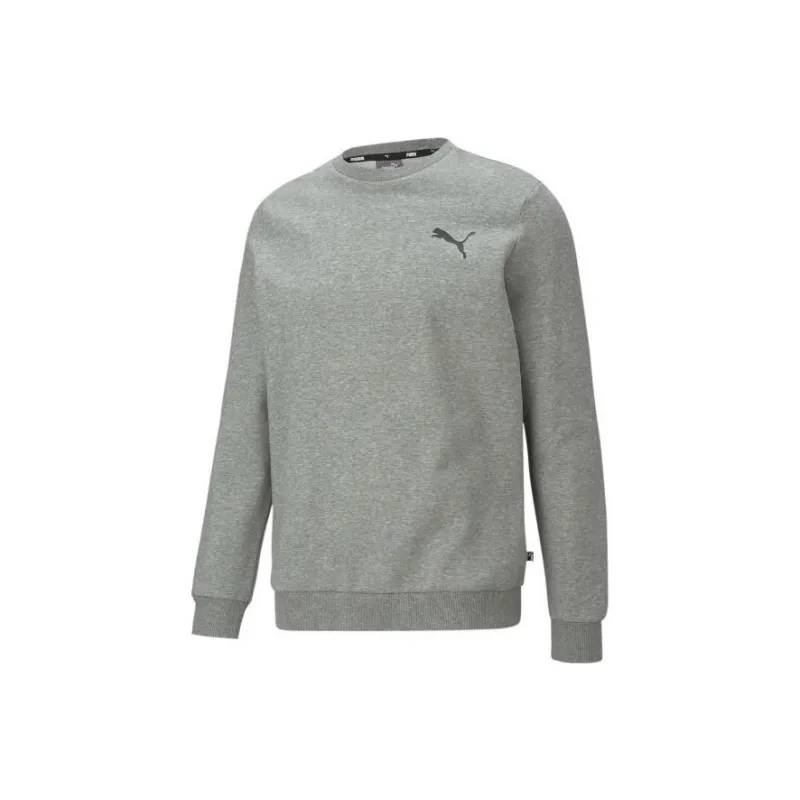 PUMA ESS Sweatshirts Men Gray-0