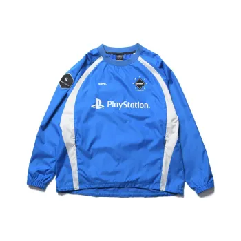 Playstation X F.C Real Bristol PlayStation Co-brand T-Shirts Unisex Blue