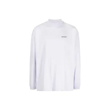 OFF WHITE Sweatshirts Men Light Purple