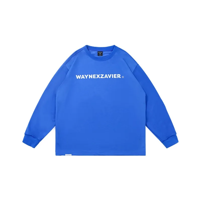WAYNEXZAVIER Crew Neck Loose Fit Sweatshirt Unisex-28