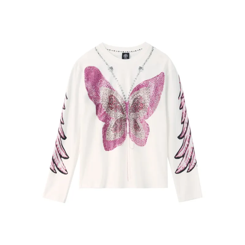 TCH T Shirt Unisex White With Pink Logo-0