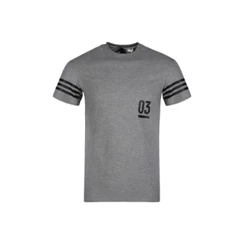 Adidas T-Shirts Men Gray