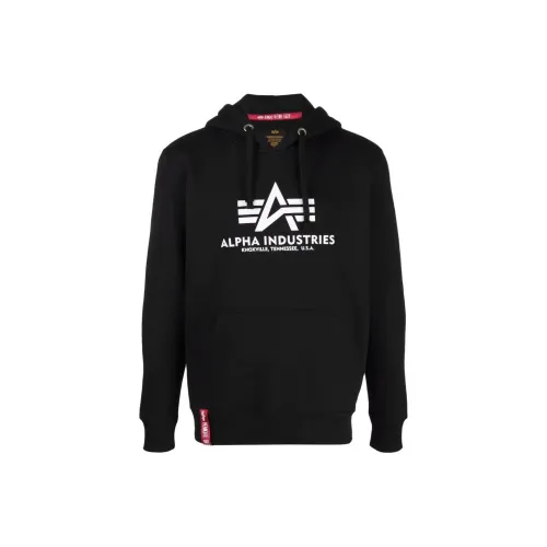 Alpha Industries Sweatshirts Men Black