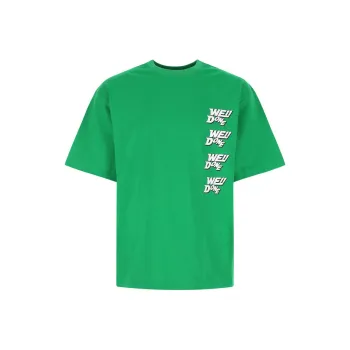 WE11DONE Logo Printed Crewneck T Shirt
