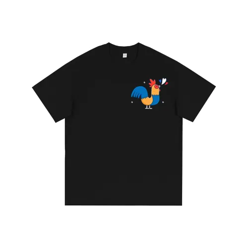 Cats T-Shirt Unisex Black And White Unisex