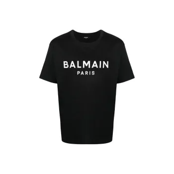 BALMAIN Logo Print T shirt