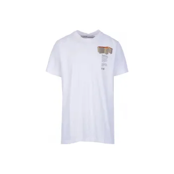 OFF WHITE T Shirt Men's Gray White