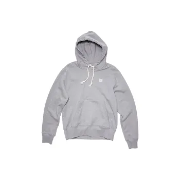 Acne Studios Face Logo Patch Drawstring Hoodie