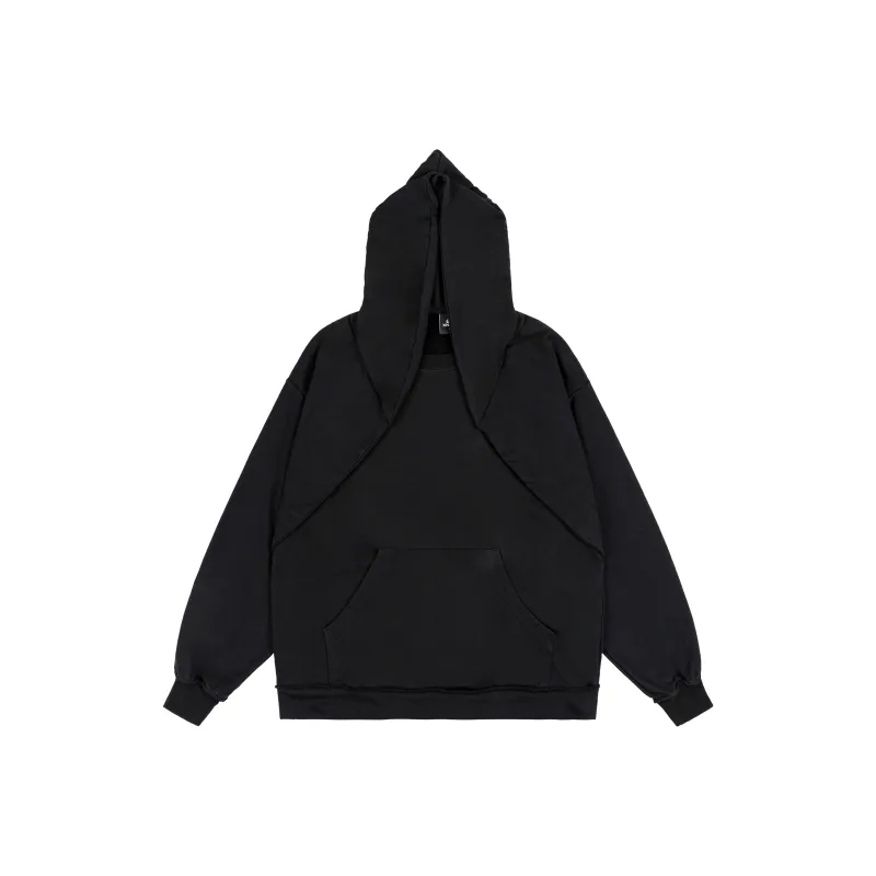 XINYINSU Sweatshirts Unisex Black-0