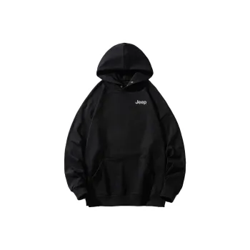 Jeep Large Pocket Pullover Hoodie Unisex