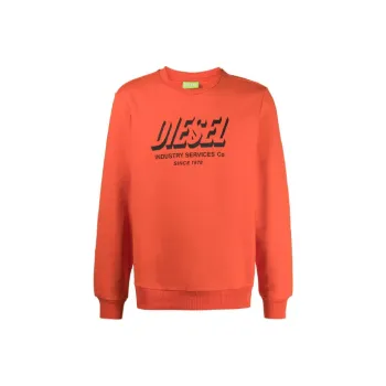 DIESEL Sweatshirts Men Orange