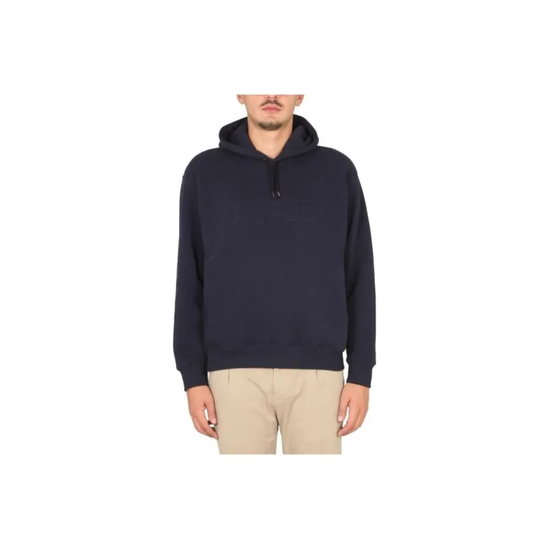 ASPESI Drawstring Long Sleeved Hoodie-0