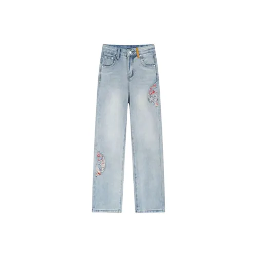EOEI Jeans Women's Blue