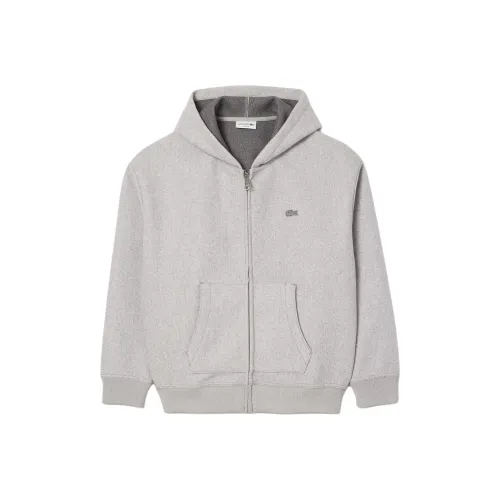 LACOSTE Loose Fit Zip up Hooded Jacket