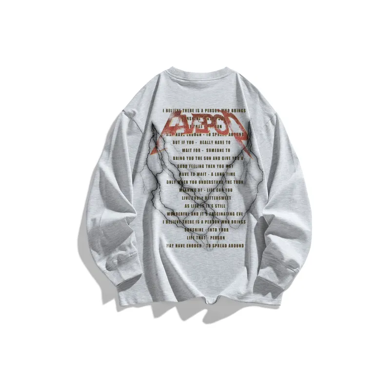 FAVEPOP Long Sleeved T Shirt Unisex-5