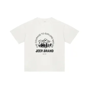 Jeep T Shirts Men White