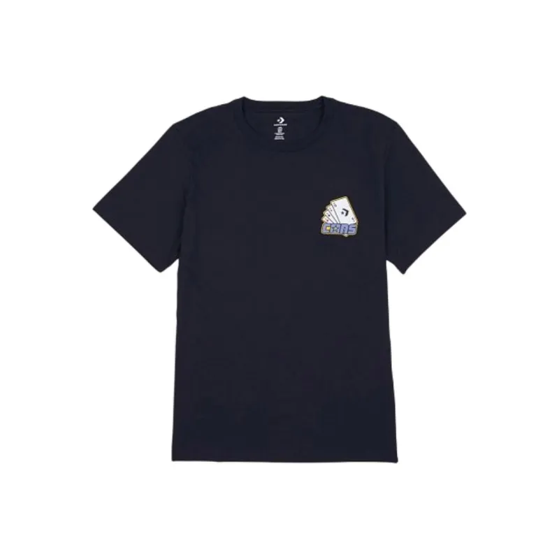 Converse Cons Card Skate T-Shirt Men's Black-0