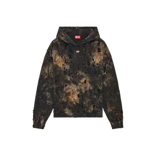 DIESEL Boxt Distressed Hoodie