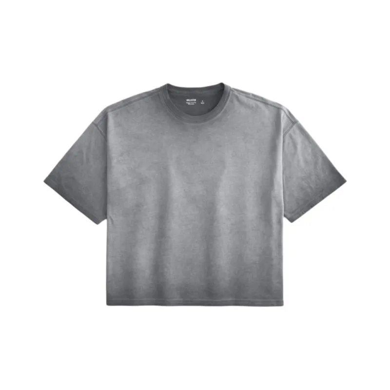 Hollister T Shirt Men's Washed Black-0