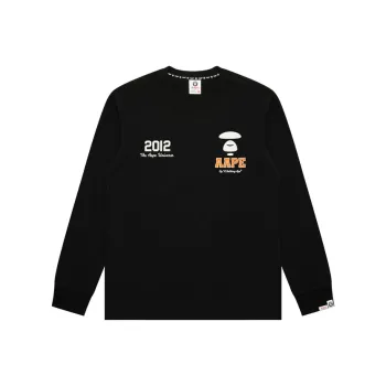 Aape Moonface Basic Long Sleeve Tee