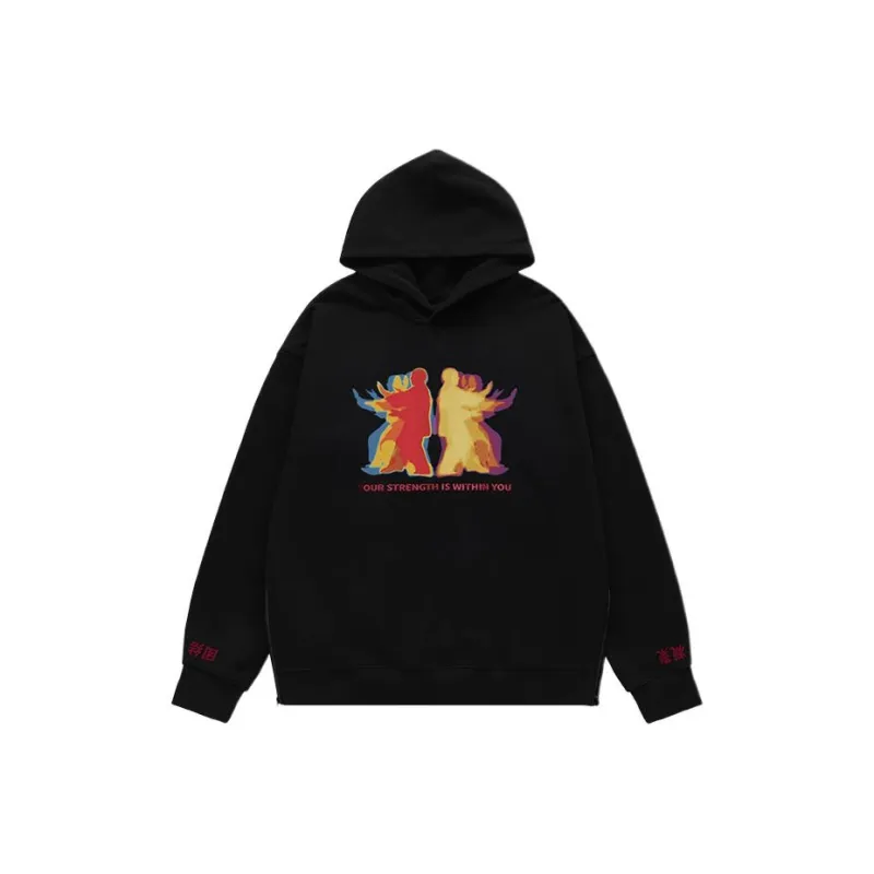 CLOT Kung Fu Series Sweatshirts Unisex Black-0
