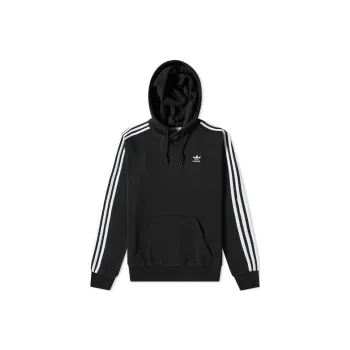 Adidas Originals Classic 3 Stripes Pullover Hoodie