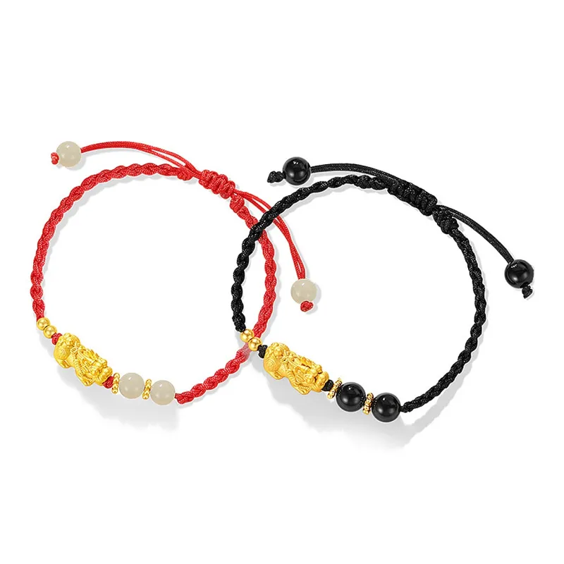 PUTUOSHANWENCHUANG 999 Fine Silver Bracelets Unisex-6