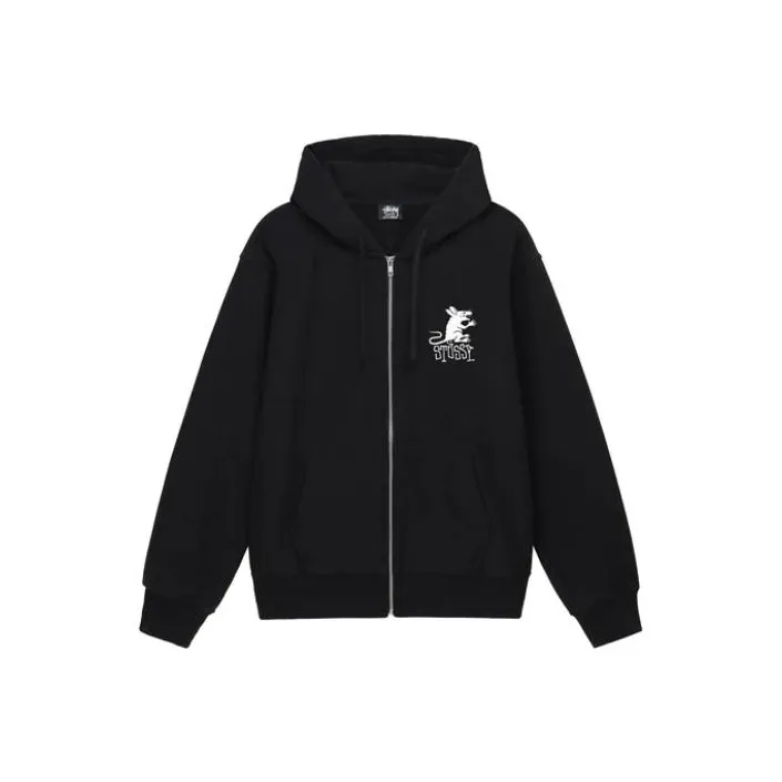 Stussy Rat Zip Hoodie-2