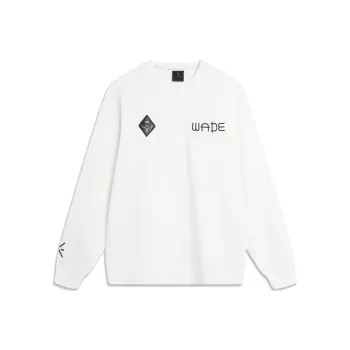 LiNing Wade X Artist DFT Co Titled Series Sweatshirt Unisex Ivory